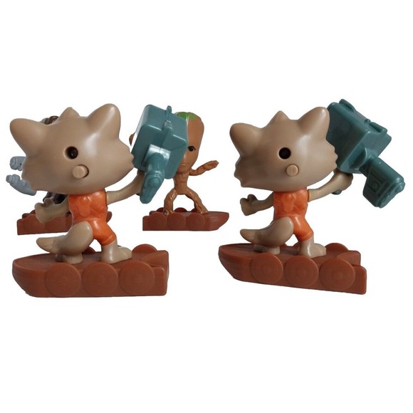 Lot Of 5 McDonalds 2020 2022 Star Wars GUARDIANS OF THE GALAXY Happy Meal Toys - Picture 10 of 13